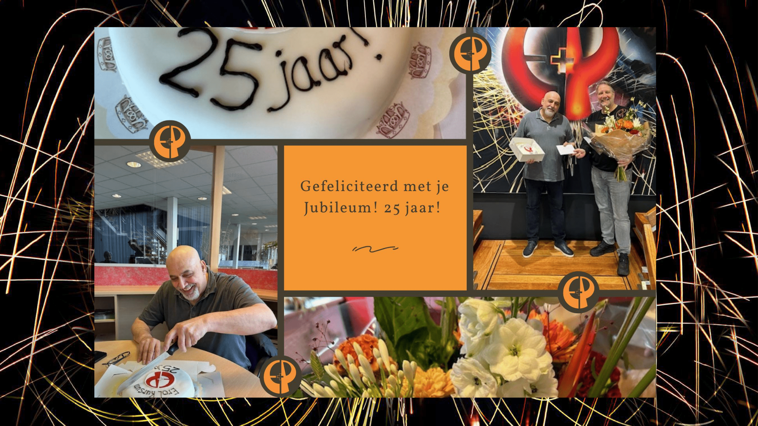 Erol 25 jaar in dienst!