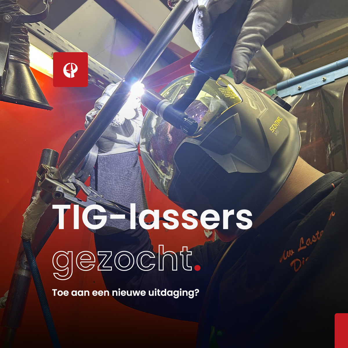 Als TIG-lasser wil je vooral bezig zijn met je vak.